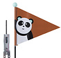 Vlag pexkids panda bruin