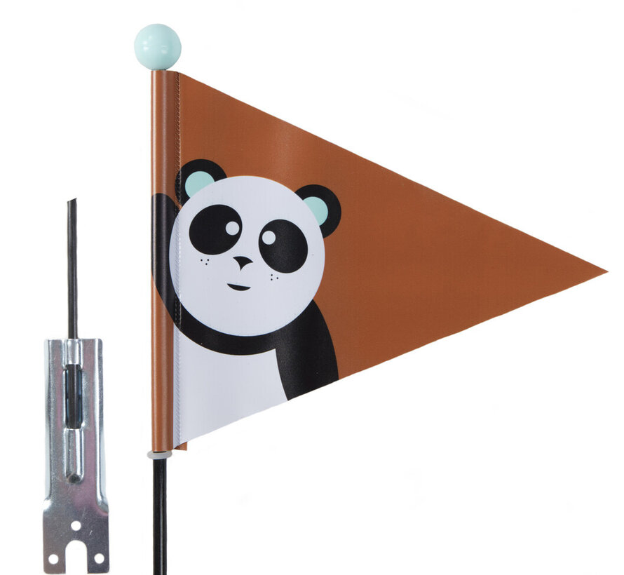 Vlag pexkids panda bruin