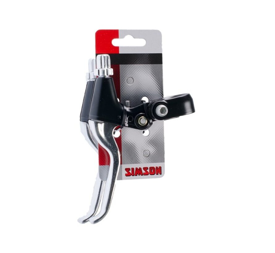 Remgrepenset Simson zwart alu