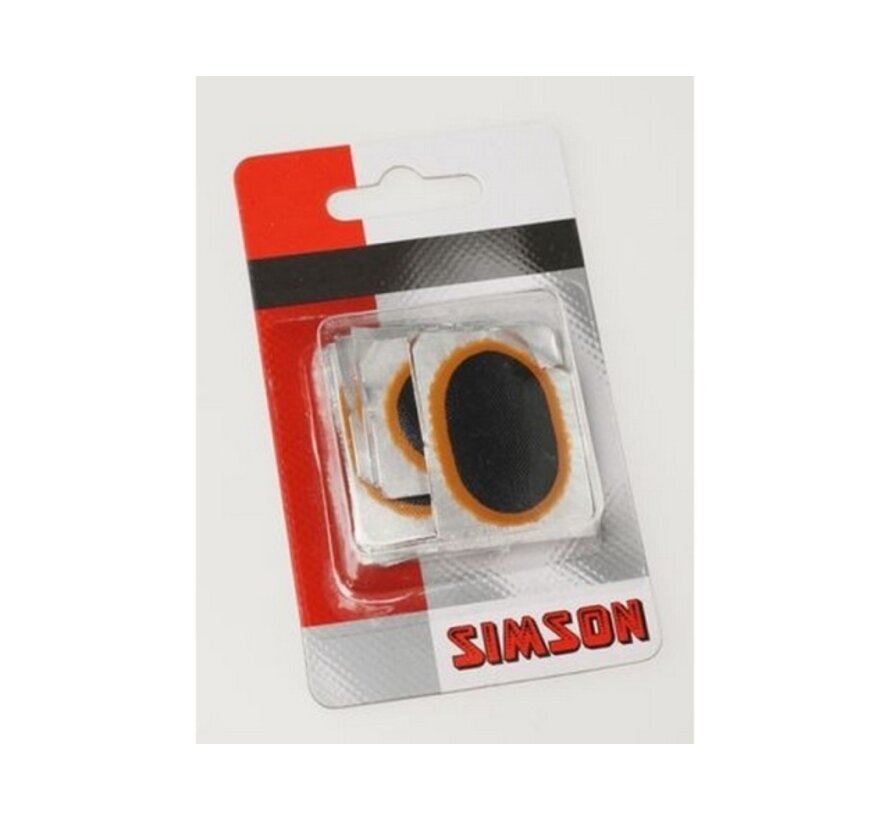 Binnenbandpleisters Simson ovaal