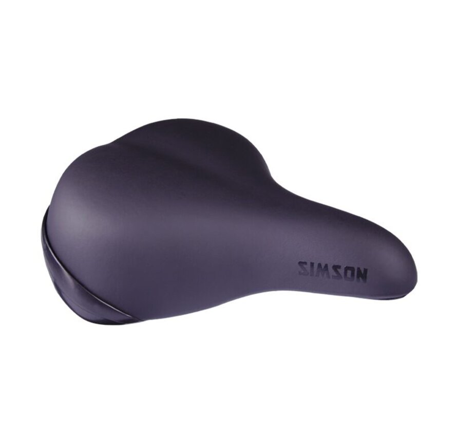 Zadel Simson comfort zwart