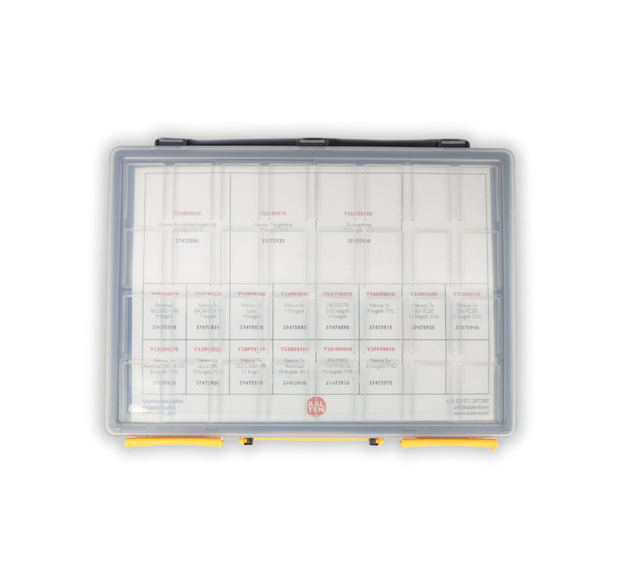 Onderdelenkoffer Shimano kogelring