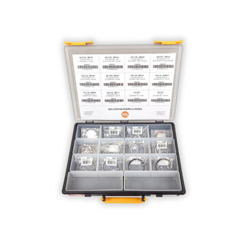 Elvedes Onderdelenkoffer Elvedes balhoofdlagers