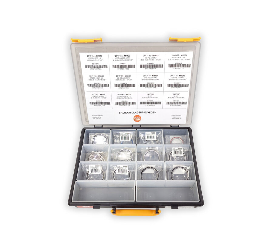 Onderdelenkoffer Elvedes balhoofdlagers