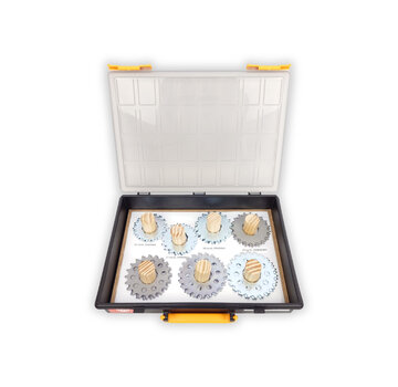 Xtrabike Onderdelenkoffer Xtrabike tandwielen