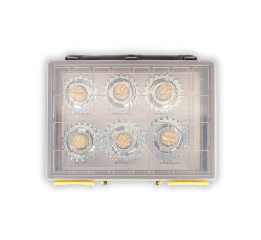 Onderdelenkoffer Xtrabike tandwielen