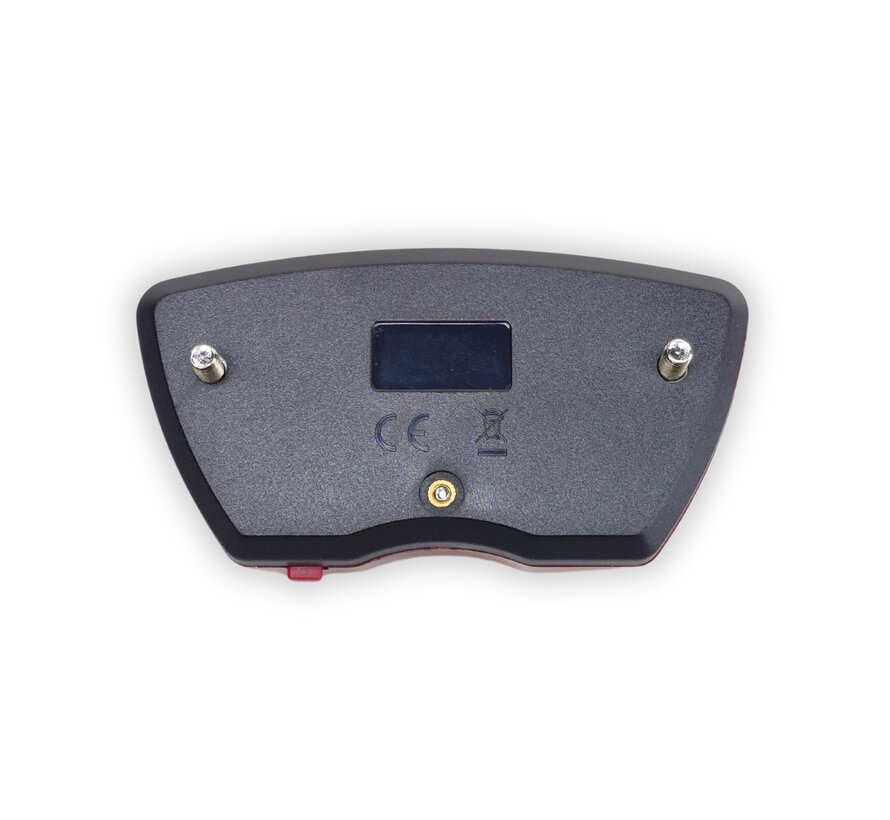 Achterlicht Xtrabike 3 led drager 80mm