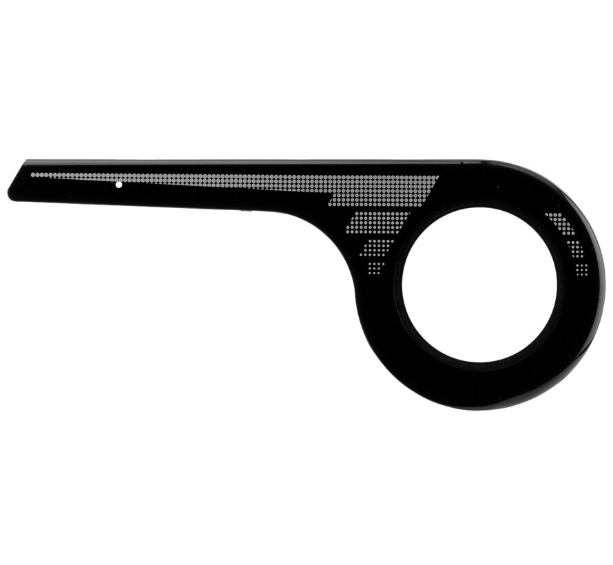 Kettingscherm Axa GSR junior 24 zwart