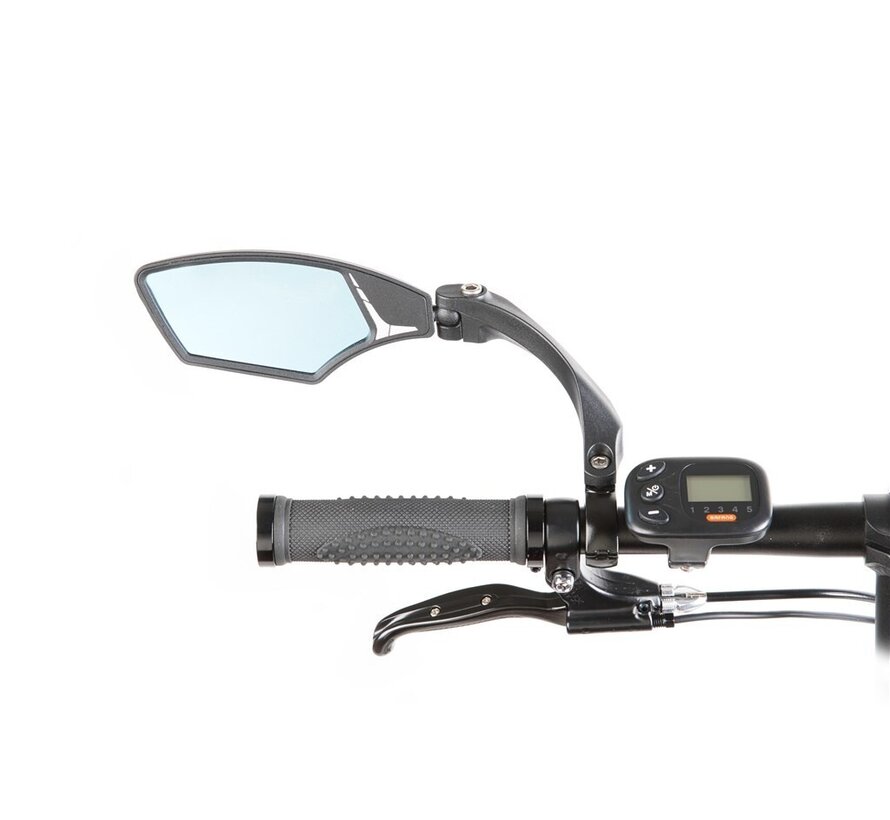 Spiegel Mirage Luxury zwart links