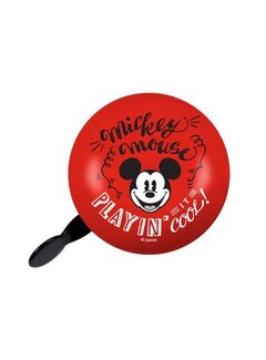Seven Polska Bel SP staal bell mickey mouse rood
