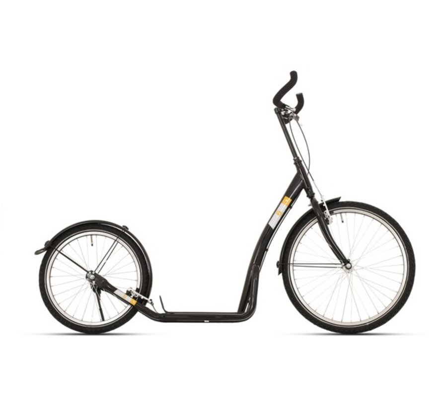 Autoped Bike 2 Go 20/24" zwart