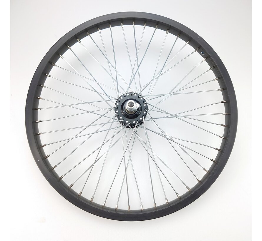 Voorwiel 20x1.75 freestyle zwart