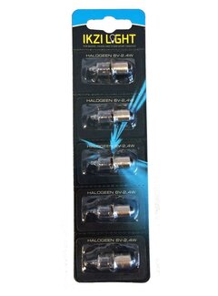 IKZI Lamp halogeen 6v 2.4w kraag voor