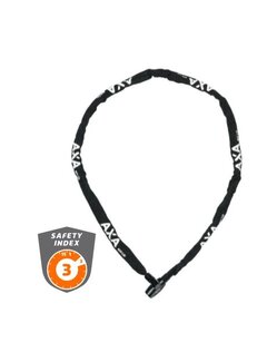 AXA Slot Axa kettingslot rigid 120 cm zwart