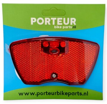 Porteur Achterlicht Porteur drager 3 led 80mm