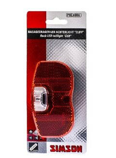 Simson Achterlicht Simson cliff 1led batterij