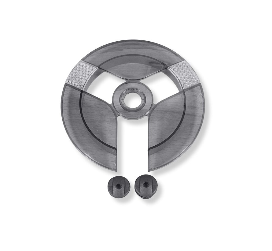 Kettingscherm Axa chaindisc reflectie