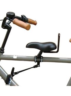 Velo Zadel op buis herenfiets