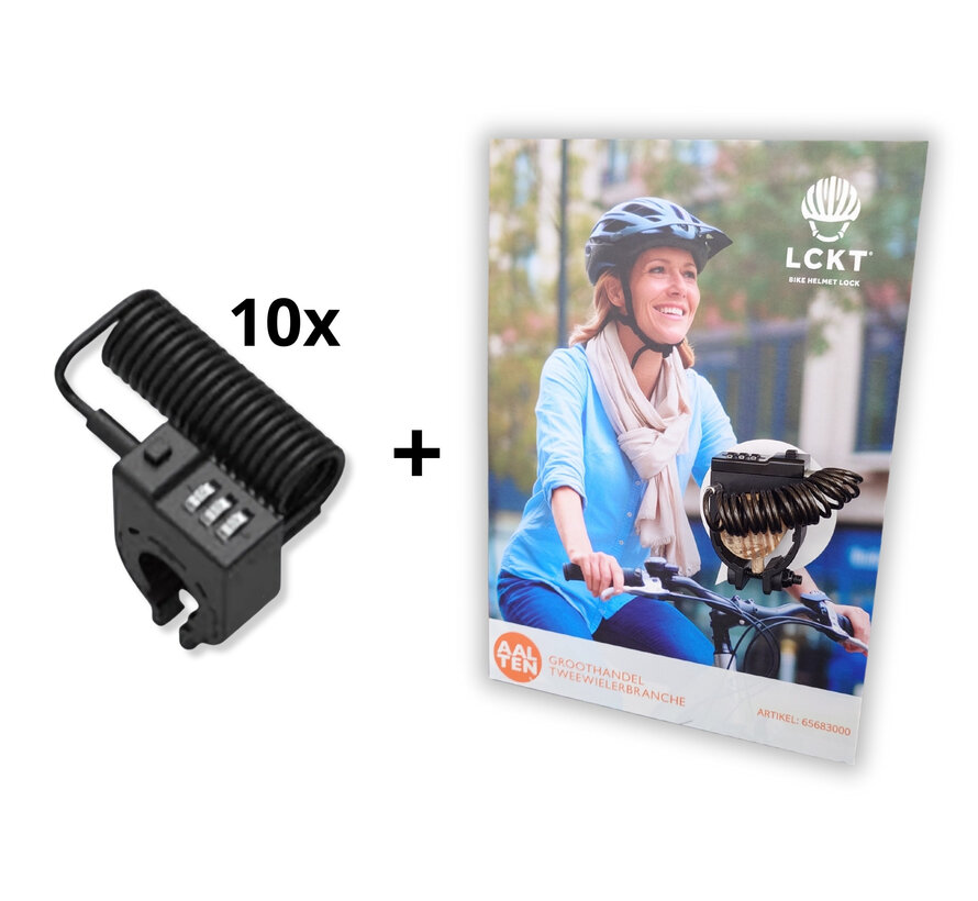 Display Lckt incl 10 helmsloten