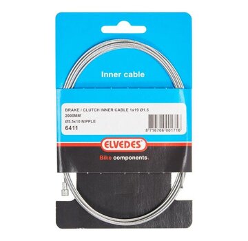 Elvedes Binnenkabel Elvedes achterrem 2m