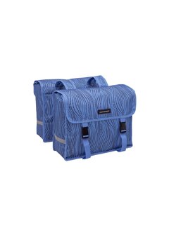 New Looxs Tas New Looxs dubbel fiori alma blue