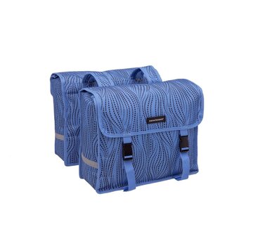 New Looxs Tas New Looxs dubbel fiori alma blue