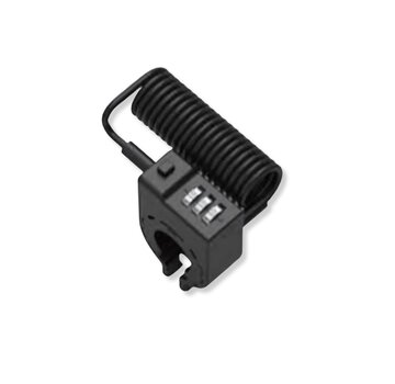 LCKT Slot Lckt kabelslot helmslot zwart