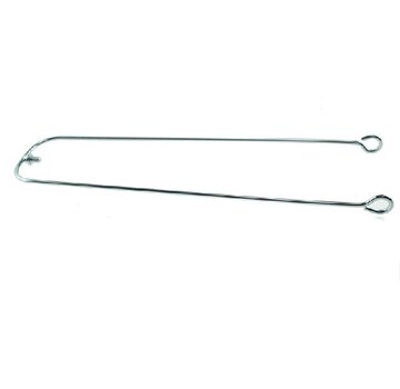 Spatbordstang draad 20 met oog