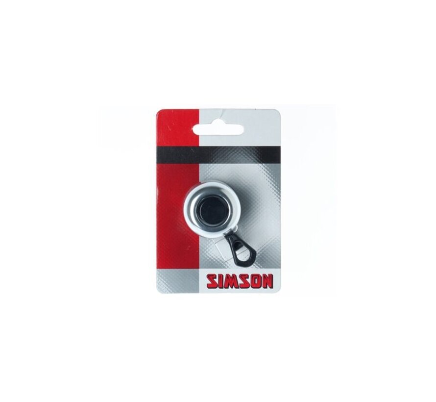 Bel Simson compact zilver