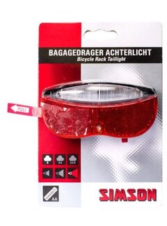 Simson Achterlicht Simson drager