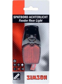 Simson Achterlicht Simson spatbord 1 led