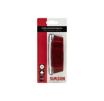 Simson Achterlicht Simson Spectra 6-48v drager