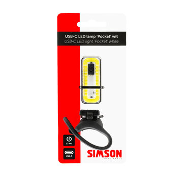 Simson Koplamp Simson Pocket wit led