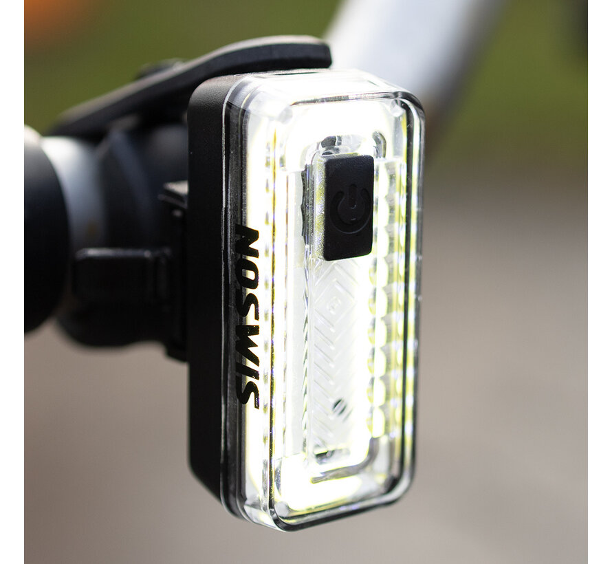 Koplamp Simson Pocket wit led