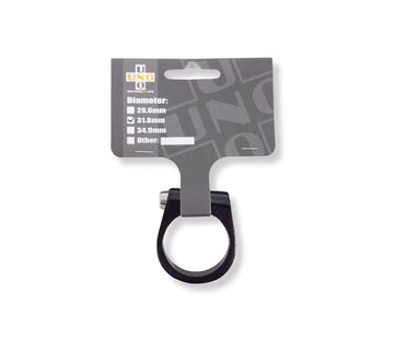 Xtrabike Zadelpenklem Xtrabike alu 31.8 zwart