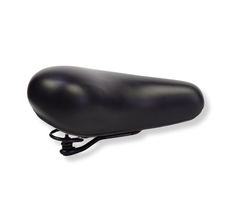 Zadel Xtrabike City Dutchy zwart foam