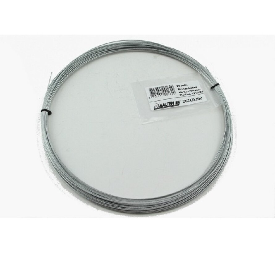 Binnenkabel Elvedes rol 25 mtr