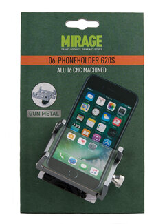 Mirage Telefoonhouder Mirage G20 alu bracket
