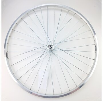 Voorwiel 28 alu zilver zac19 blank
