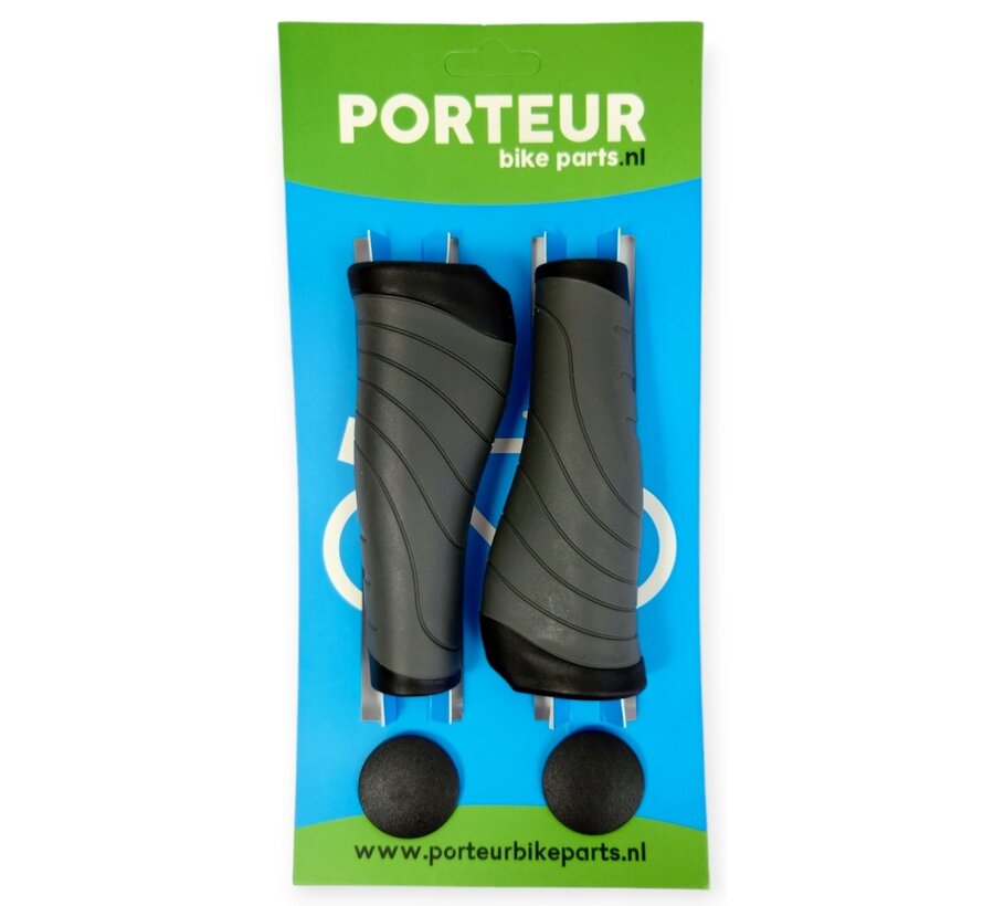 Handvatten Porteur ergo zwart-grijs