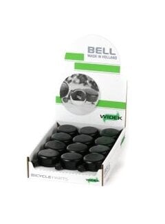 Widek Bel Widek zwart kunststof klepel