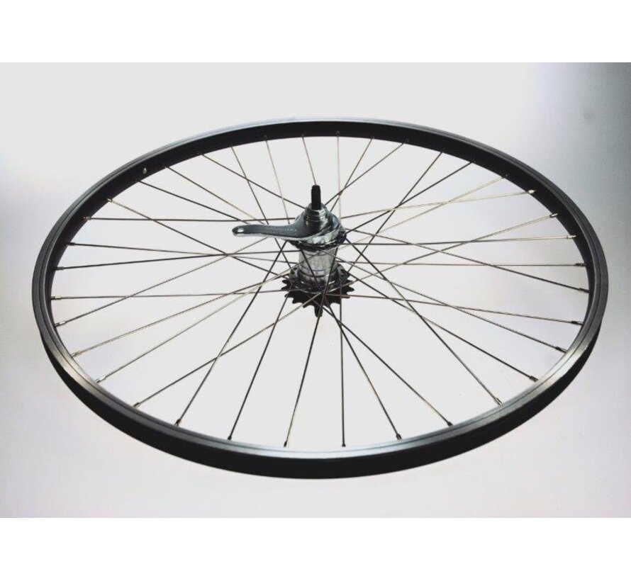 Achterwiel 26x1.75 Velosteel remnaaf