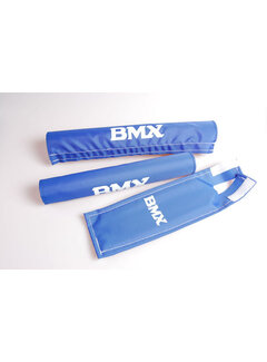 Pad set bmx blauw beschermer