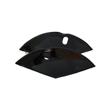 Jasbeschermer 26 zwart lakdoek