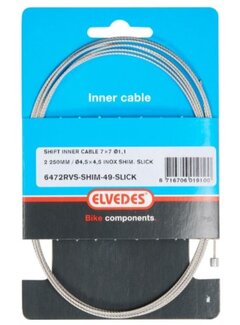 Elvedes Binnenkabel Elvedes rvs 4,5x4,5