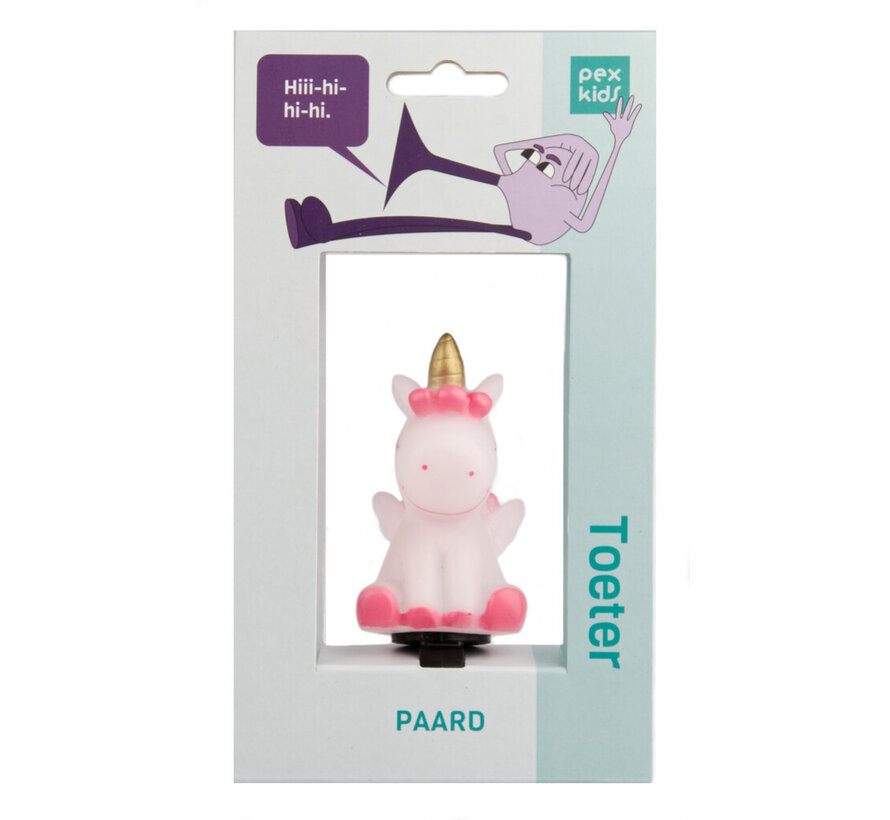 Hoorn Pexkids unicorn wit