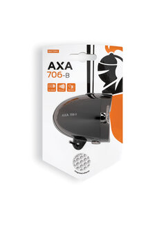 AXA Koplamp Axa 706-b 15 lux dark chroom