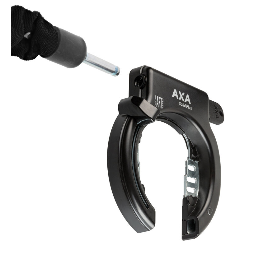 Slot Axa ringslot ** solid plus zwart