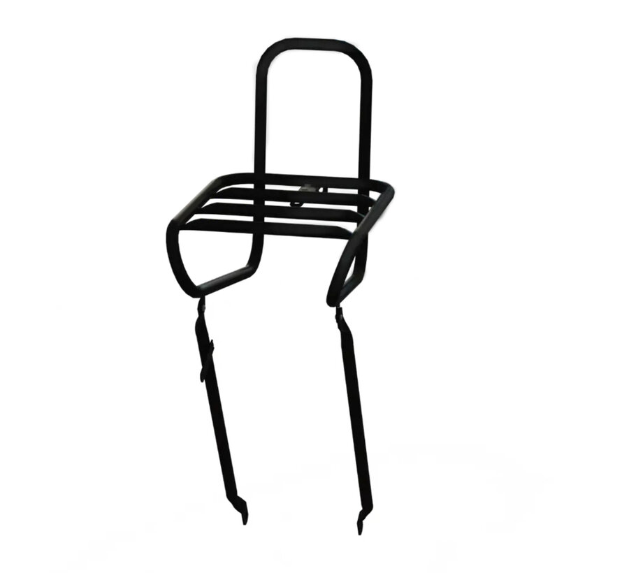 Voordrager Steco smooth zwart 25cm