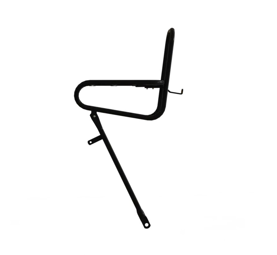 Voordrager Steco smooth zwart 25cm